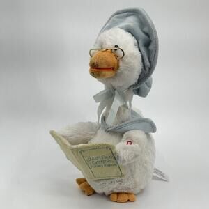 Vintage Mother Goose Plush Animatronic Reading Lullaby